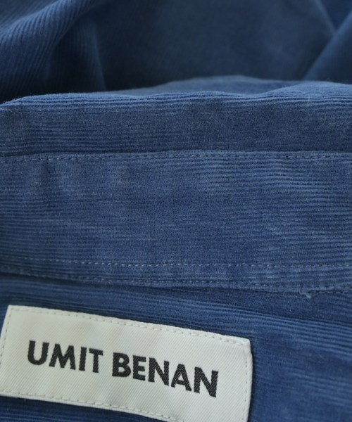 Umit Benan（ウミットベナン）カジュアルシャツ 青 サイズ:48(L位) メンズ/2200680658128
