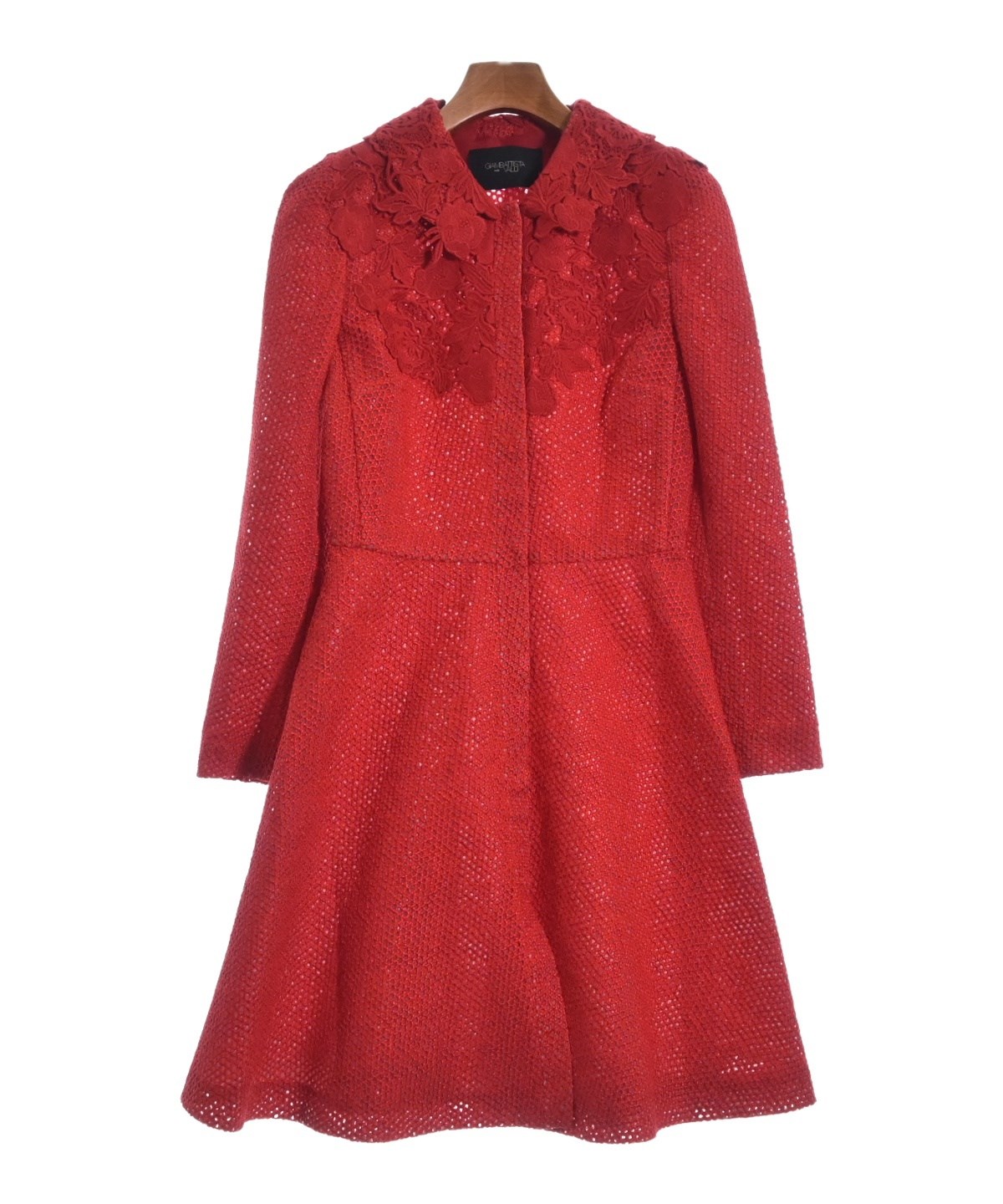 【期間限定値下】ジャンバティスタ・ヴァリ× オーバーコート GiAMBATTiSTA VALLi（ジャンバティスタ ヴァリ）その他 赤 サイズ:38(S