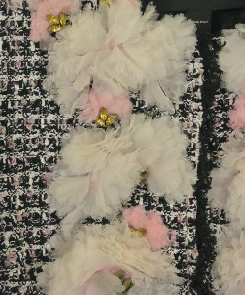 GiAMBATTiSTA VALLi（ジャンバティスタ　ヴァリ）ノーカラージャケット 黒 サイズ:38(S位) レディース/2200621755046