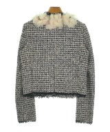 GiAMBATTiSTA VALLi（ジャンバティスタ　ヴァリ）ノーカラージャケット 黒 サイズ:38(S位) レディース/2200621755046