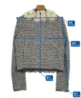 GiAMBATTiSTA VALLi（ジャンバティスタ　ヴァリ）ノーカラージャケット 黒 サイズ:38(S位) レディース/2200621755046