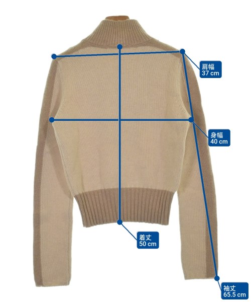 GiAMBATTiSTA VALLi（ジャンバティスタ　ヴァリ）ニット・セーター ベージュ サイズ:40(XS位) レディース/2200641481024
