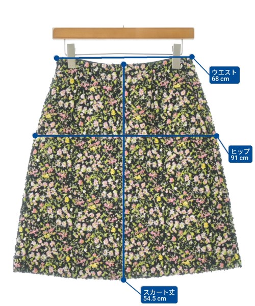 GiAMBATTiSTA VALLi（ジャンバティスタ　ヴァリ）ひざ丈スカート その他（柄物・カラフル） サイズ:XS レディース/2200682886048