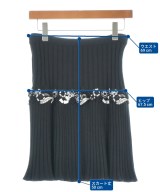 GiAMBATTiSTA VALLi（ジャンバティスタ　ヴァリ）ひざ丈スカート 黒 サイズ:XS レディース/2200682886079