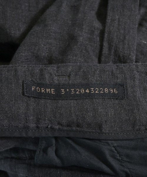 FORME 3'3204322896（フォーム）スラックス グレー サイズ:50(XL位) メンズ/2200711340015