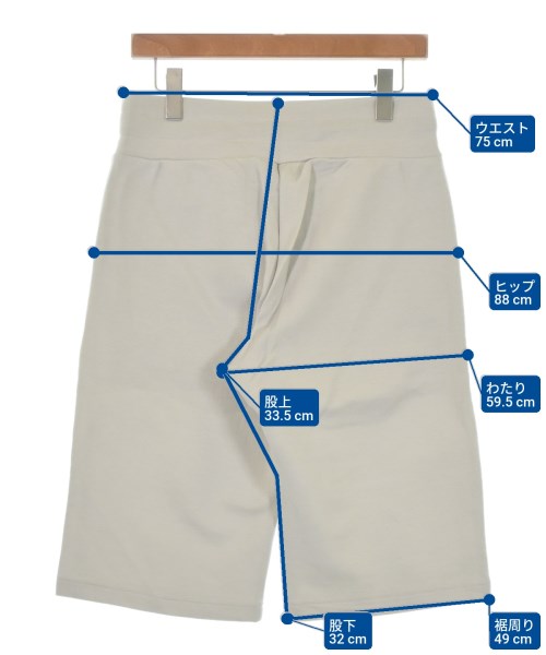 Christopher Raeburn（クリストファー　レイバ－ン）ショートパンツ 白 サイズ:S メンズ/2200627521751