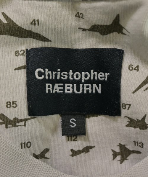Christopher Raeburn（クリストファー　レイバ－ン）Tシャツ・カットソー ベージュ サイズ:S メンズ/2200625280155