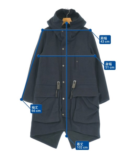 Christopher Raeburn（クリストファー　レイバ－ン）コート 紺 サイズ:XS メンズ/2200645179019