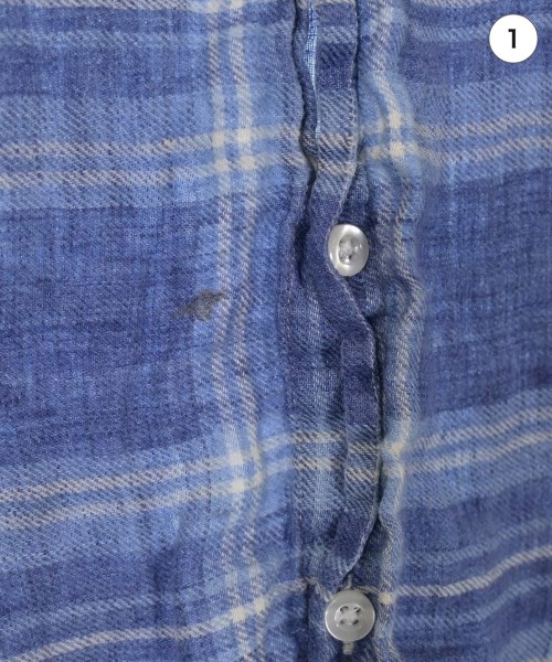 Frank&Eileen（フランクアンドアイリーン）カジュアルシャツ 青 サイズ:XS レディース/2200634498039