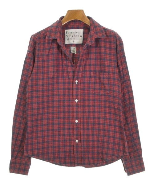 Frank&Eileen(フランクアンドアイリーン)ブラウス 赤 サイズ:S/2200638766332