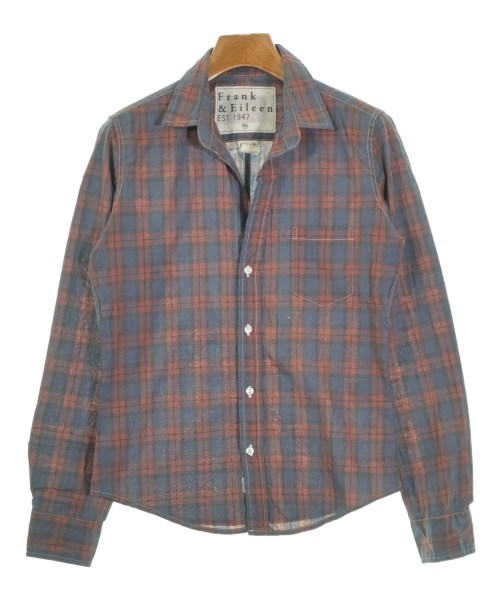 Frank&Eileen(フランクアンドアイリーン)ブラウス 青 サイズ:XS/2200638766363