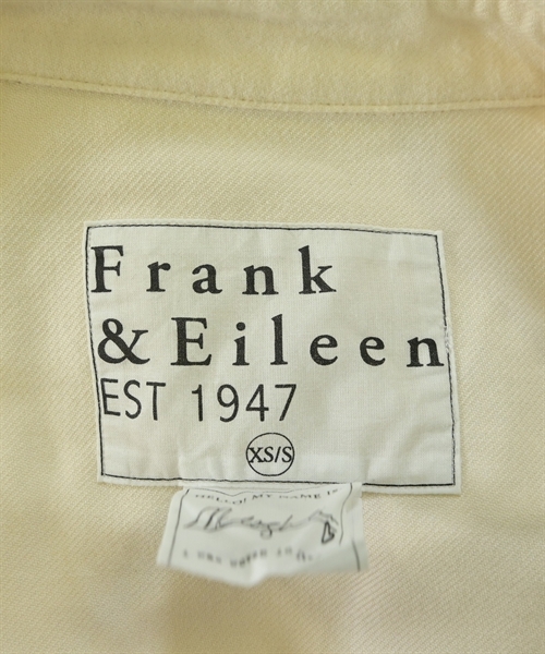 Frank&Eileen（フランクアンドアイリーン）カジュアルシャツ 白 サイズ:XS/S メンズ/2200638840032