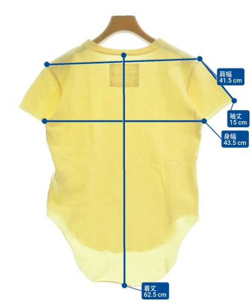 Frank&Eileen（フランクアンドアイリーン）Tシャツ・カットソー 黄 サイズ:XS レディース/2200619929084