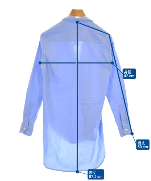 Frank&Eileen（フランクアンドアイリーン）カジュアルシャツ 青 サイズ:XS メンズ/2200624862079