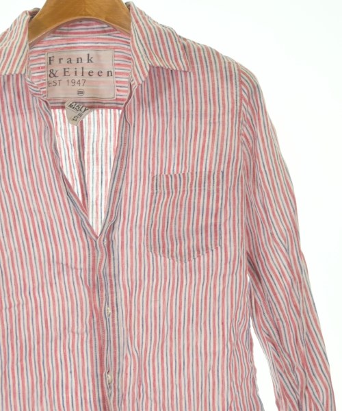 Frank&Eileen（フランクアンドアイリーン）カジュアルシャツ 赤 サイズ:XXS レディース/2200638382174