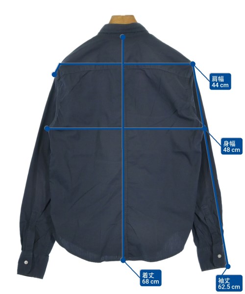 Frank&Eileen（フランクアンドアイリーン）カジュアルシャツ 紺 サイズ:XS メンズ/2200642253163