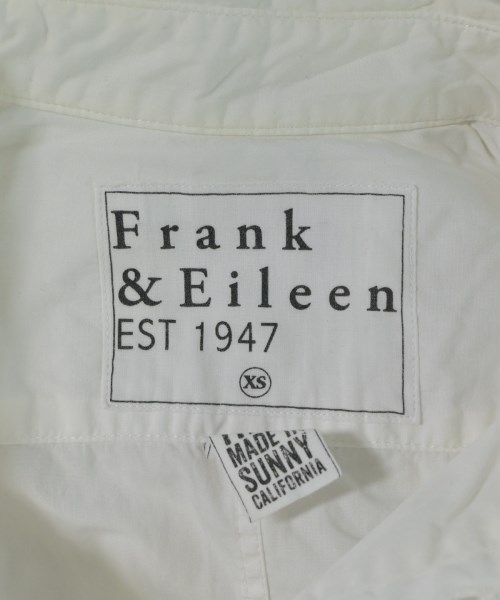 Frank&Eileen（フランクアンドアイリーン）カジュアルシャツ 白 サイズ:XS メンズ/2200642253187