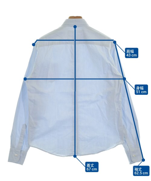 Frank&Eileen（フランクアンドアイリーン）カジュアルシャツ 青 サイズ:XXS レディース/2200623300015