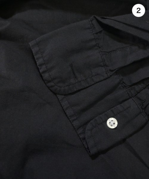 Frank&Eileen（フランクアンドアイリーン）カジュアルシャツ 黒 サイズ:XS レディース/2200623818046