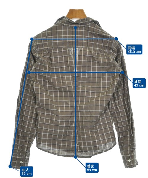 Frank&Eileen（フランクアンドアイリーン）カジュアルシャツ 茶 サイズ:XS レディース/2200626369057