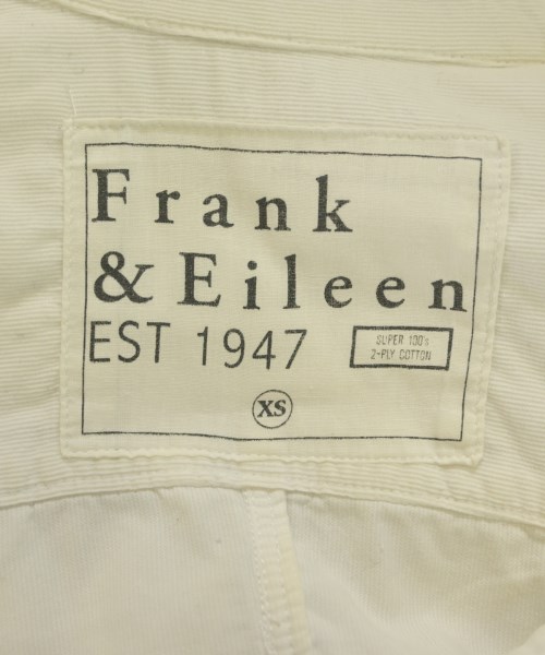 Frank&Eileen（フランクアンドアイリーン）カジュアルシャツ 白 サイズ:XS レディース/2200627346033