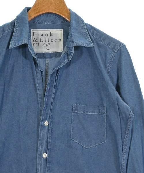 Frank&Eileen（フランクアンドアイリーン）シャツワンピース 青 サイズ:XS レディース/2200614017076