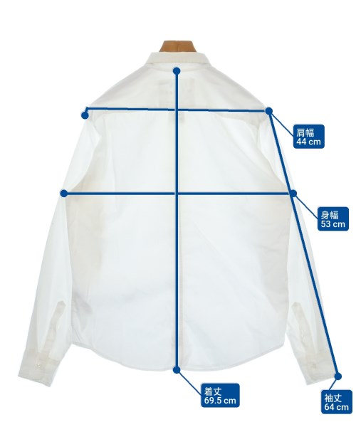 Frank&Eileen（フランクアンドアイリーン）カジュアルシャツ 白 サイズ:S メンズ/2200628853110