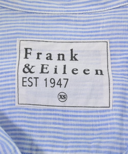 Frank&Eileen（フランクアンドアイリーン）シャツワンピース 青 サイズ:XS レディース/2200602100032