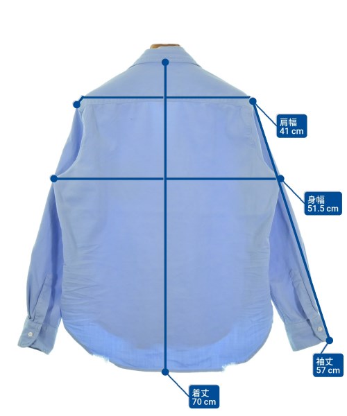 Frank&Eileen（フランクアンドアイリーン）カジュアルシャツ 青 サイズ:XS レディース/2200615351155