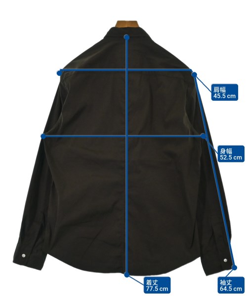 Frank&Eileen（フランクアンドアイリーン）カジュアルシャツ 茶 サイズ:M メンズ/2200630976050