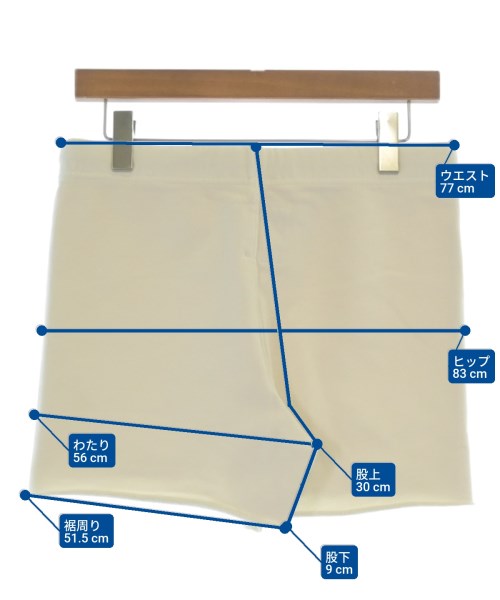 Frank&Eileen（フランクアンドアイリーン）ショートパンツ 白 サイズ:S レディース/2200631136903