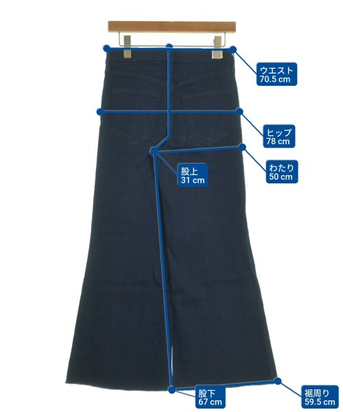 Frank&Eileen（フランクアンドアイリーン）デニムパンツ 紺 サイズ:26(M位) レディース/2200631137610