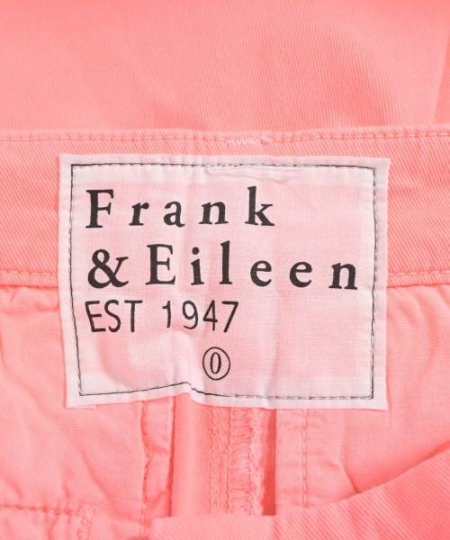 Frank&Eileen（フランクアンドアイリーン）チノパン ピンク サイズ:0(XS位) レディース/2200631139058