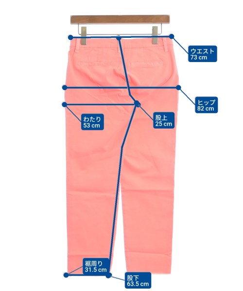 Frank&Eileen（フランクアンドアイリーン）チノパン ピンク サイズ:0(XS位) レディース/2200631139058