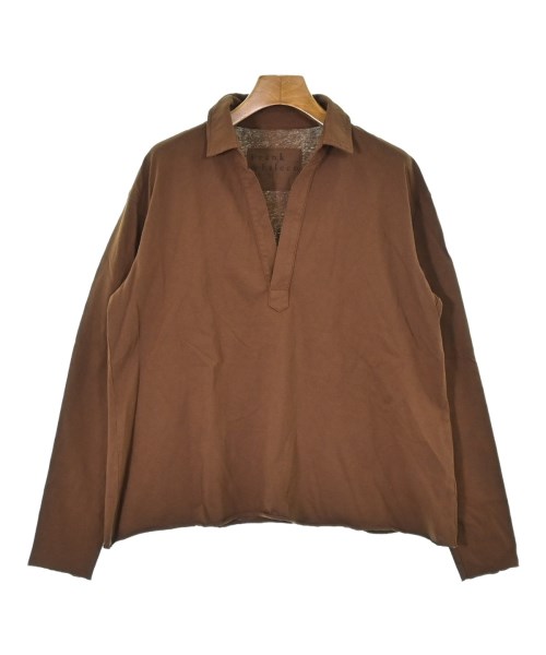 Frank&Eileen(フランクアンドアイリーン)Tシャツ・カットソー 茶 サイズ:S/2200631141075