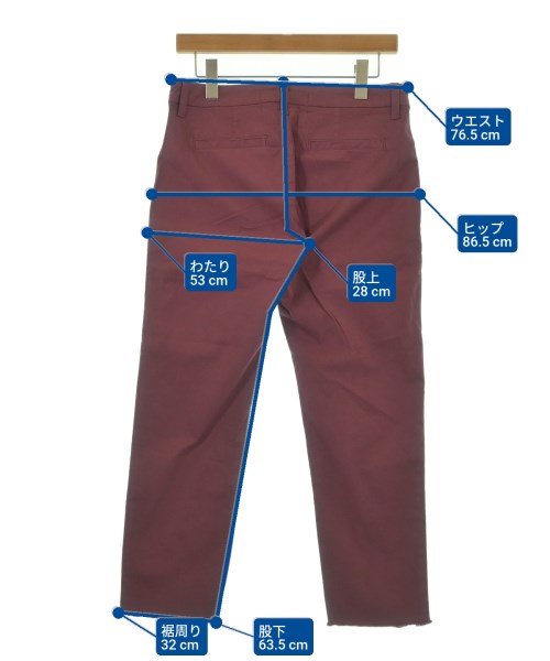 Frank&Eileen（フランクアンドアイリーン）その他 赤 サイズ:4(XL位) レディース/2200631141792