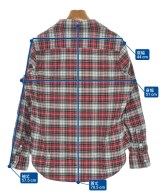 Frank&Eileen（フランクアンドアイリーン）カジュアルシャツ 赤 サイズ:XS レディース/2200631143604