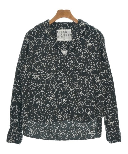 Frank&Eileen(フランクアンドアイリーン)カジュアルシャツ 黒 サイズ:XS/2200631143635
