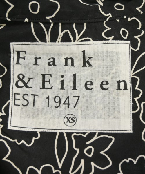 Frank&Eileen（フランクアンドアイリーン）カジュアルシャツ 黒 サイズ:XS レディース/2200631143635