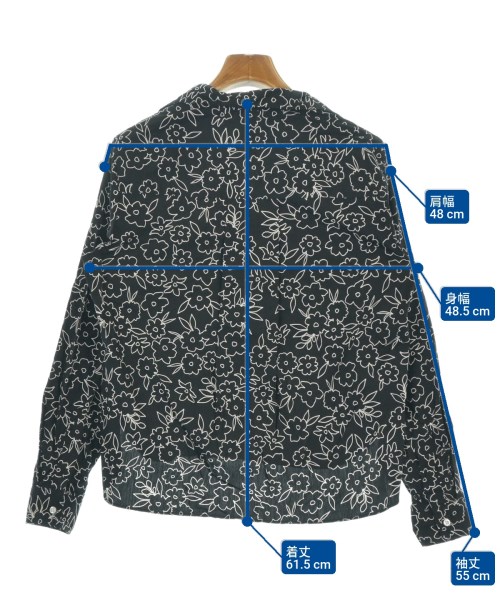 Frank&Eileen（フランクアンドアイリーン）カジュアルシャツ 黒 サイズ:XS レディース/2200631143635