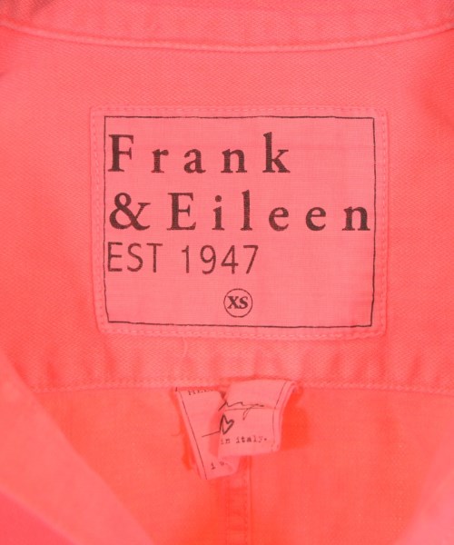 Frank&Eileen（フランクアンドアイリーン）カジュアルシャツ ピンク サイズ:XS レディース/2200631143642
