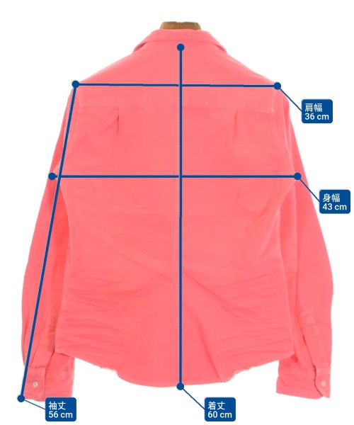 Frank&Eileen（フランクアンドアイリーン）カジュアルシャツ ピンク サイズ:XS レディース/2200631143642