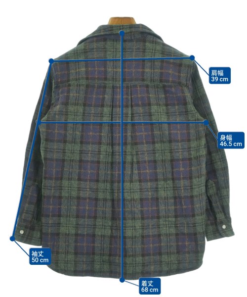 Frank&Eileen（フランクアンドアイリーン）カジュアルシャツ 緑 サイズ:XS レディース/2200631143659