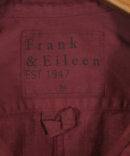 Frank&Eileen（フランクアンドアイリーン）カジュアルシャツ 赤 サイズ:XS レディース/2200631143673
