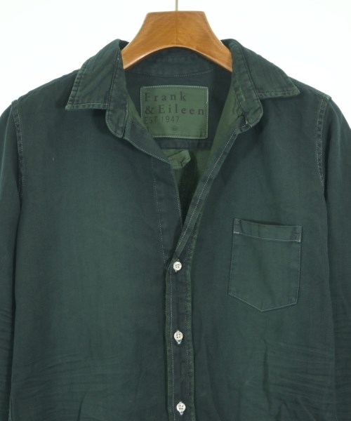 Frank&Eileen（フランクアンドアイリーン）カジュアルシャツ 緑 サイズ:XS レディース/2200631143710