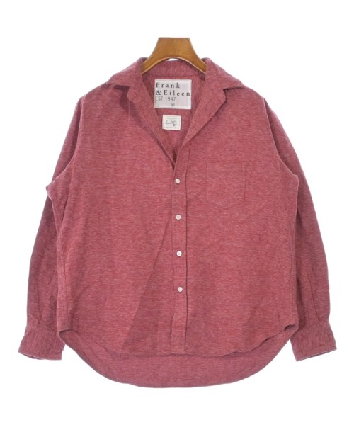 Frank&Eileen(フランクアンドアイリーン)カジュアルシャツ 赤 サイズ:XS/2200631144861