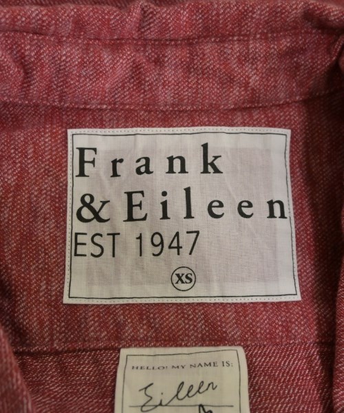Frank&Eileen（フランクアンドアイリーン）カジュアルシャツ 赤 サイズ:XS レディース/2200631144861