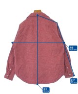 Frank&Eileen（フランクアンドアイリーン）カジュアルシャツ 赤 サイズ:XS レディース/2200631144861