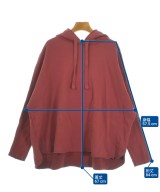 Frank&Eileen（フランクアンドアイリーン）パーカー 赤 サイズ:S レディース/2200631144885