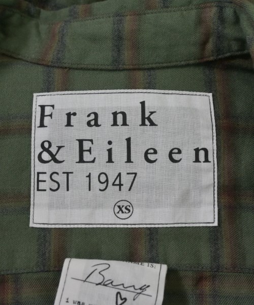 Frank&Eileen（フランクアンドアイリーン）カジュアルシャツ 緑 サイズ:XS レディース/2200631146544